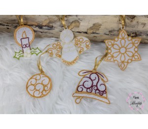 Stickserie - FSL Ornamente Weihnachten